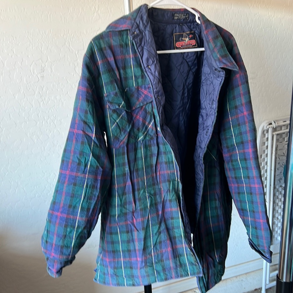 Warm Plaid Jacket
